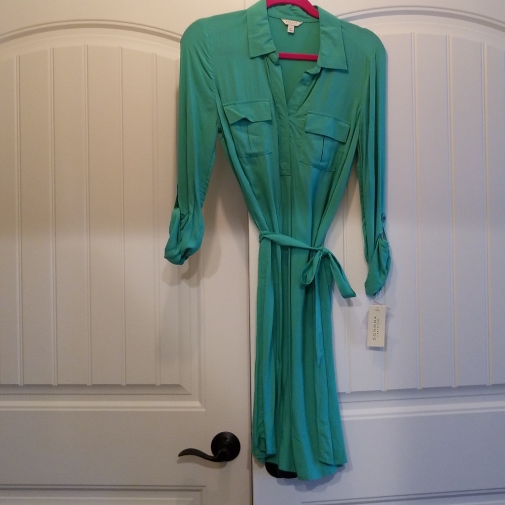 Green dress